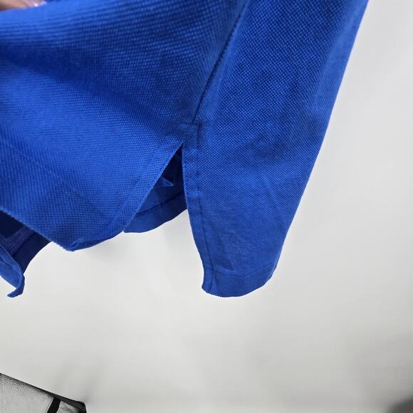 Ralph Lauren Golf Polo Shirt Mens XXL Blue Short Sleeve Pima Cotton Peru Outdoor - Picture 5 of 9